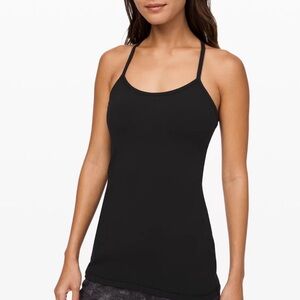 lululemon athletica Black Women's power Y Top